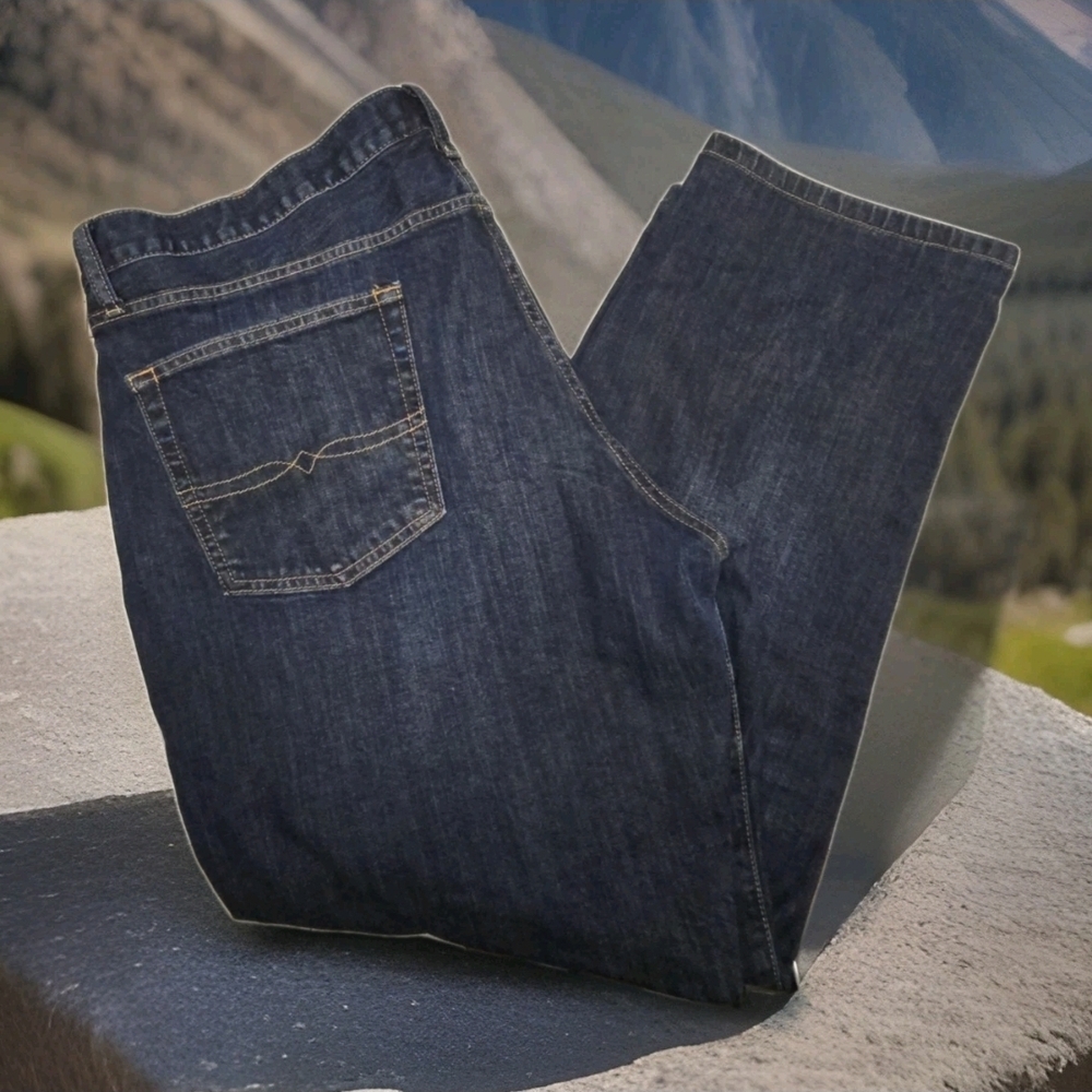 Lucky Brand Men's Jeans 42 X 30 Blue 221 Original Straight  Denim Pants